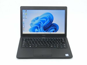 中古/12.5型/軽い薄型ノートPC/最新Win11Pro/M.2SSD256GB/8GB/８世代i5　8250U/DELL　Latitude5290　MS office2021ProPlus搭載　