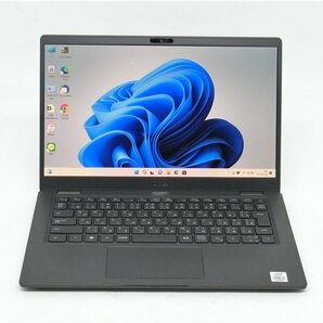 カラ内蔵/中古/13.3型フルHD/軽い薄型ノートPC/Win11Pro/爆速SSD256GB/16GB/10世代i5 10210U/DELL Latitude7310 office搭載/Bluetoothの画像1