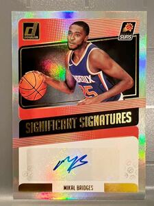 激レア Foiled RC Auto 18 Panini Mikal Bridges NBA ミカル・ブリッジズ 直筆 ルーキー サイン バスケ Nets ブルックリン ネッツ 大活躍