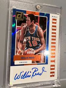 鬼レア 故人 10枚限定 Gold Dominator Auto 17 Panini Willis Reed ウィリス・リード NBA Knicks 直筆 サイン Allstar 優勝 MVP 偉大な50人