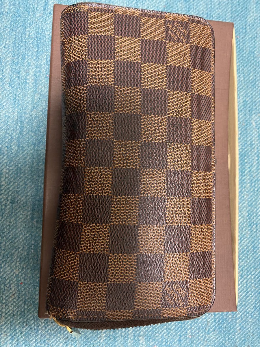 限定品】 新品同様 カード10枚 LOUIS 美品 長財布 VUITTON ダミエ