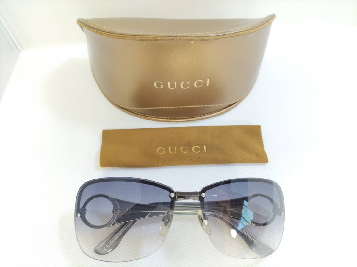 日本全国送料無料 GUCCI グッチ サングラス べっ甲柄 ブラウン