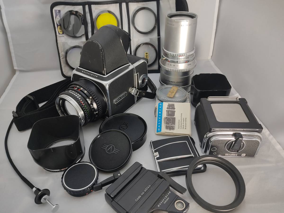 HASSELBLAD 500C/M 超綺麗極美品動作確認済 カメラ フィルムカメラ ...