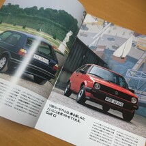 【超希少名車カタログ】フォルクスワーゲンゴルフ 前期 GOLF2 短命　三角窓付き 絶版車 1987y以前当時物_画像3