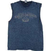 古着 ハーレーダビッドソン Harley-Davidson ノースリーブ モーターサイクル バイクTシャツ メンズL /eaa321669_画像1