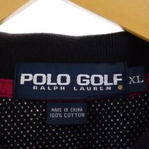 古着 ラルフローレン Ralph Lauren POLO GOLF ポロゴルフ 半袖 ドット柄 ポロシャツ メンズXL /eaa321284_画像3