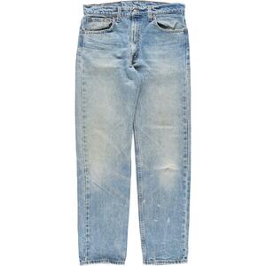 古着 90年代 リーバイス Levi's 505 REGULAR FIT STRAIGHT LEG テーパードジーンズ デニムパンツ USA製 メンズw34 ヴィンテージ /eaa322116