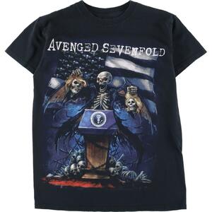 古着 Avenged Sevenfold アヴェンジドセヴンフォールド バンドTシャツ バンT レディースM /eaa323042