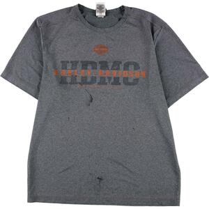 古着 ハーレーダビッドソン Harley-Davidson 両面プリント モーターサイクル バイクTシャツ メンズXL /eaa322865