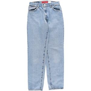 古着 リーバイス Levi's 550 CLASSIC RELAXED テーパードジーンズ デニムパンツ レディースL(w28) /eaa325119