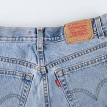 古着 リーバイス Levi's 550 CLASSIC RELAXED テーパードジーンズ デニムパンツ レディースL(w28) /eaa325119_画像9