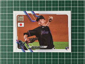 ★TOPPS MLB 2021 JAPAN EDITION #108 BRAXTON GARRETT［MIAMI MARLINS］ベースカード「BASE」ルーキー「RC」★