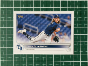 ★TOPPS MLB 2022 SERIES 1 #302 TYLER GLASNOW［TAMPA BAY RAYS］ベースカード「BASE」★