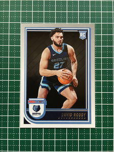 ★PANINI 2022-23 NBA HOOPS #253 DAVID RODDY［MEMPHIS GRIZZLIES］ベースカード「ROOKIES」ルーキー「RC」★