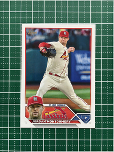 ★TOPPS MLB 2023 SERIES 1 #32 JORDAN MONTGOMERY［ST. LOUIS CARDINALS］ベースカード「BASE」★