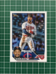 ★TOPPS MLB 2023 SERIES 1 #25 BYRON BUXTON［MINNESOTA TWINS］ベースカード「BASE」★