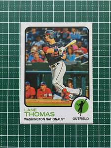 ★TOPPS MLB 2022 HERITAGE #159 LANE THOMAS［WASHINGTON NATIONALS］ベースカード「BASE」★