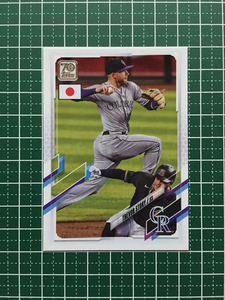 ★TOPPS MLB 2021 JAPAN EDITION #116 TREVOR STORY［COLORADO ROCKIES］ベースカード「BASE」★