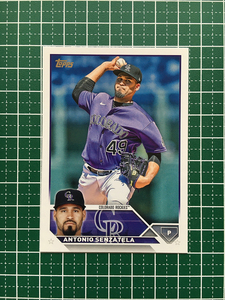 ★TOPPS MLB 2023 SERIES 1 #99 ANTONIO SENZATELA［COLORADO ROCKIES］ベースカード「BASE」★