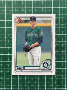 ★TOPPS MLB 2020 BOWMAN DRAFT #BD-37 LOGAN GILBERT［SEATTLE MARINERS］ベースカード★