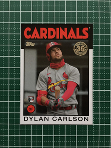 ★TOPPS MLB 2021 SERIES 1 #86B-83 DYLAN CARLSON［ST. LOUIS CARDINALS］インサートカード「1986 35th ANNIVERSARY」ルーキー「RC」★