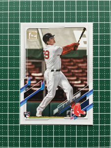 ★TOPPS MLB 2021 SERIES 1 #26 BOBBY DALBEC［BOSTON RED SOX］ベースカード「BASE」ルーキー「RC」★