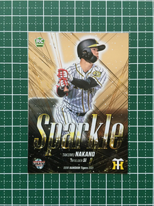 ★BBM 2021 プロ野球 ベースボールカード #SP3 中野拓夢［阪神タイガース］インサートカード「SPARKLE」ルーキー「RC」★