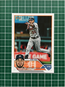 ★TOPPS MLB 2023 SERIES 1 #126 HAROLD CASTRO［DETROIT TIGERS］ベースカード「BASE」★