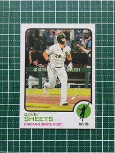 ★TOPPS MLB 2022 HERITAGE #181 GAVIN SHEETS［CHICAGO WHITE SOX］ベースカード「BASE」ルーキー「RC」★