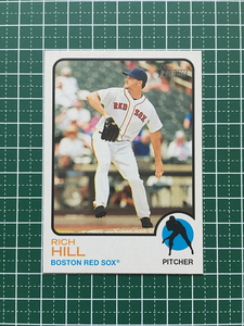 ★TOPPS MLB 2022 HERITAGE #212 RICH HILL［BOSTON RED SOX］ベースカード「BASE」★