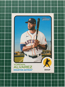 ★TOPPS MLB 2022 HERITAGE #189 YORDAN ALVAREZ［HOUSTON ASTROS］ベースカード「BASE」★