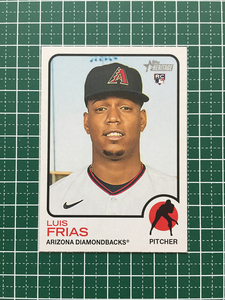 ★TOPPS MLB 2022 HERITAGE #175 LUIS FRIAS［ARIZONA DIAMONDBACKS］ベースカード「BASE」ルーキー「RC」★