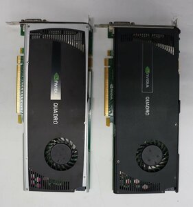 2台セット【BIOS起動OK】レターパック グラフィックボード NVIDIA Quadro 4000 ビデオ カード グラボ I032002