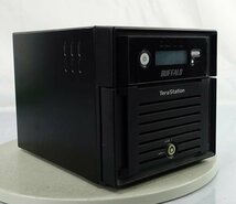 HDD無し 鍵付 NAS BUFFALO TeraStation TS-WX1.0TL/R1 tera テラ バッファロー ネットワーク Link リンク Drive S031324_画像1