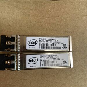 Intel 純正 FTLX8571D3BCV-IT SFP+ 850nm LC Transceiver モジュール