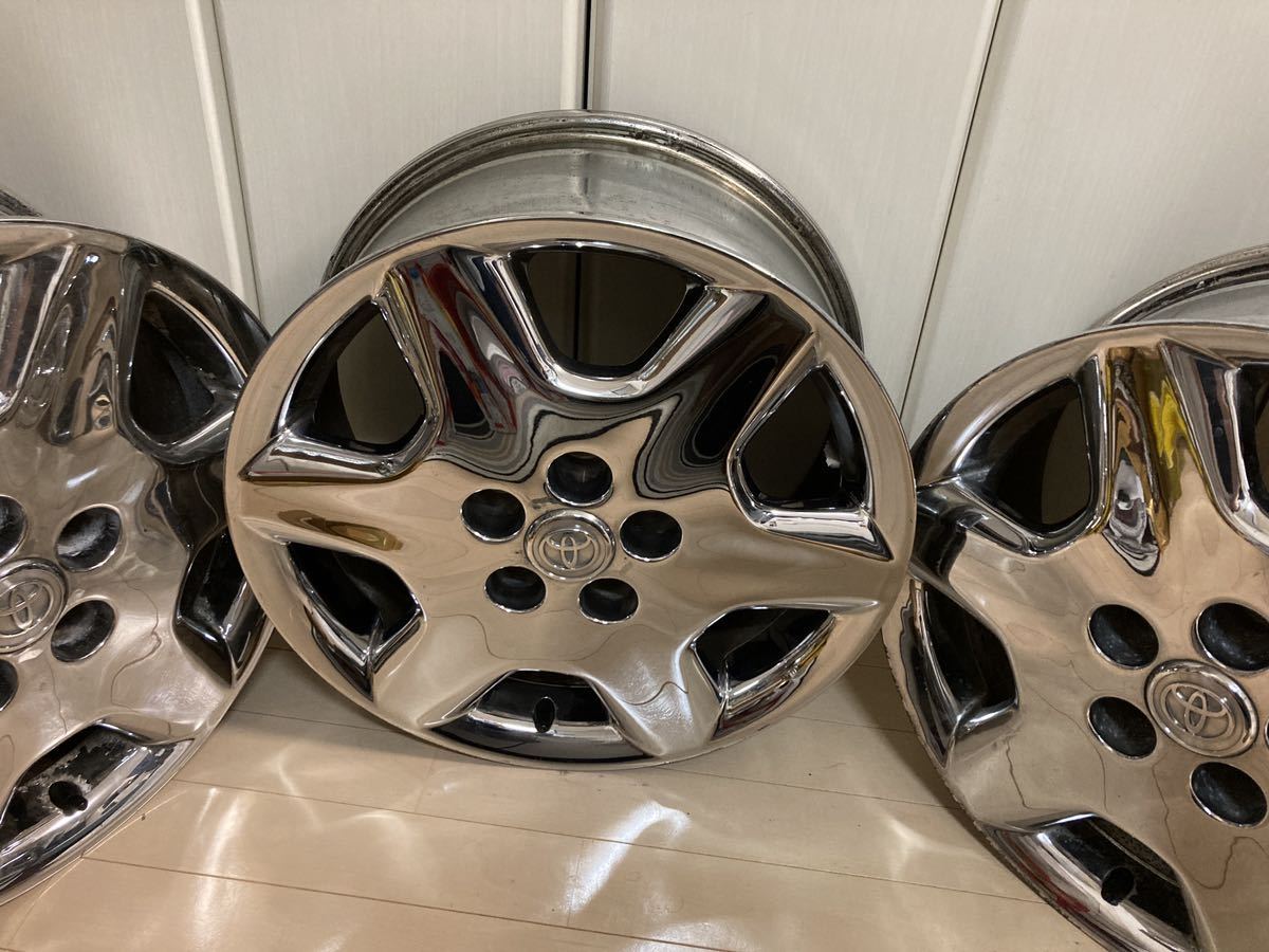 バリ溝。TOYOTA UCF30/UCF31 30系セルシオ後期純正17インチ 【日本製