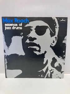 【超音波洗浄】マックス・ローチ　ジャズドラムの精髄　MAX ROACH ESSENCE OF JAZZ DRUMS