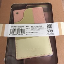 本革 GRAMAS COLORS Nudy ピンク iPhoneSE3 iPhoneSE2 iPhone8 iPhone7 兼用サイズ スマホケース 458953668_画像8