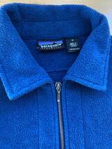 1999年 Canada製 patagonia synchilla overshirt Msize pacific blue overdye パタゴニア_画像3