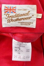 W*お買得！トラディショナルウェザーウェア Traditional Weatherwear スプリングコート　長袖 34 レッド nm4206176863_画像6