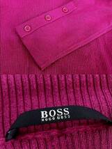 W*ヒューゴボス HUGO BOSS タートルネック リブニット レディース S パープル系 kz4604200636_画像3