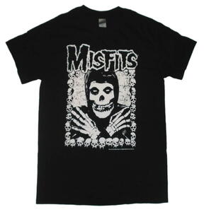 ★ミスフィッツ Tシャツ MISFITS I Want Your Skull 黒 S 正規品! pushead スラッシャー metallica punk