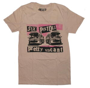 ★セックス ピストルズ Tシャツ Sex Pistols Pretty Vacant サンド - S 新品 正規品 パンク