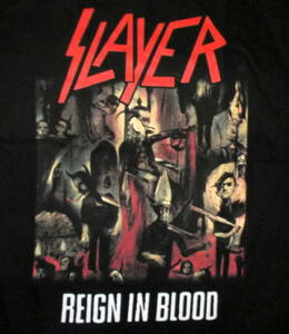 ★スレイヤー Tシャツ SLAYER REIGN IN BLOOD - L 正規品 スラッシュ メタル anthrax