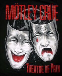 ★モトリー クルー Tシャツ Motley Crue Theater of Pain - L 正規品 80s L.A. METAL