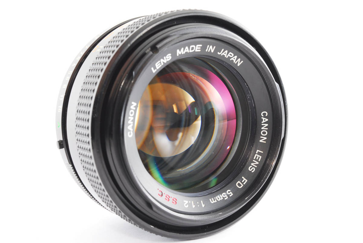 豪華 完全整備済 FD S.S.C. F1.2 Canon ecoま】CANON マニュアルレンズ