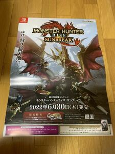 モンスターハンター　サンブレイク　非売品B2ポスター