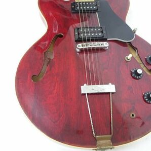tyys 512-2 143 Greco グレコ SA-550R エレキギター セミアコ 楽器 ギター 富士弦楽器製造 ケース付きの画像8
