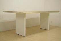 モデルルーム展示品 arflex アルフレックス AFFOGATO アフォガート ダイニングテーブル オーク材 シンプル ナチュラル モダン 定価約50万_画像8