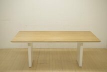 モデルルーム展示品 arflex アルフレックス AFFOGATO アフォガート ダイニングテーブル オーク材 シンプル ナチュラル モダン 定価約50万_画像2